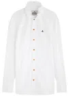 Vivienne Westwood Women White Football Shirt, S Luxury Shirts For Women Darveys In Neutral