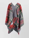 Vivienne Westwood Fringed Plaid Pattern Scarf Accessory In Multi