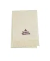 Vivienne Westwood Fringed Scarf In Brown