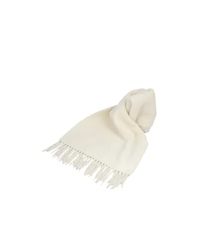 Vivienne Westwood Fringed Scarf In White