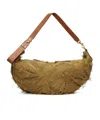 Vivienne Westwood Fringes Fil Coupe' Agnes Large Shoulder Bag In Brown