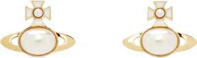 Vivienne Westwood Gaby Earrings In Gray