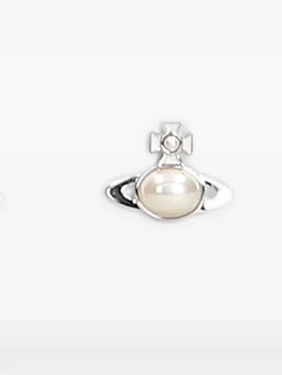 Vivienne Westwood Gaby Orb Pearl-embellished Earrings In Multi