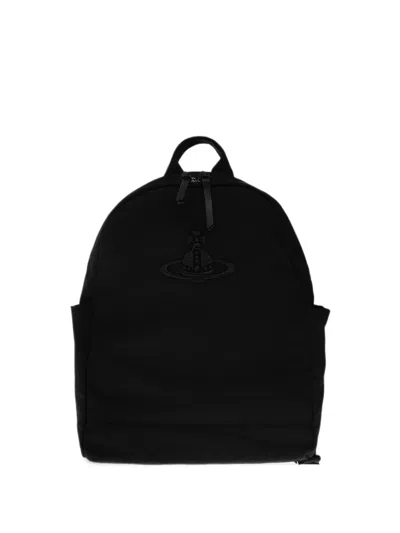 Vivienne Westwood George Medium Backpack In Black