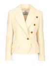 Vivienne Westwood Georgia Jacket Jackets White In Neutral