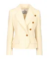 Vivienne Westwood Georgia Jacket Jackets White In Neutral