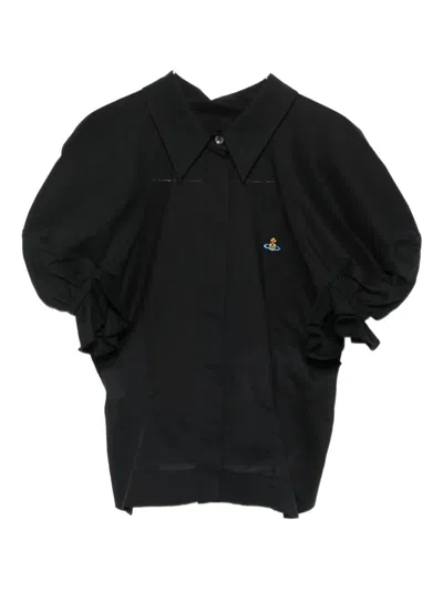 Vivienne Westwood Gexy Puff-sleeve Button Shirt