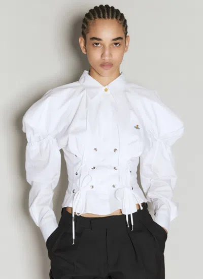 Vivienne Westwood Gexy Shirt In White