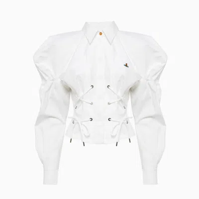 Vivienne Westwood Gexy  Shirt In White