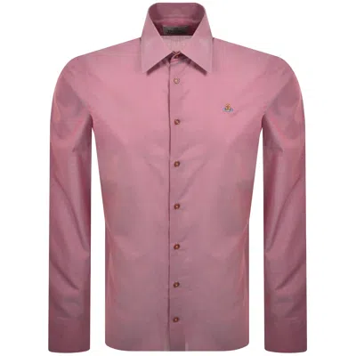 Vivienne Westwood Ghost Long Sleeved Shirt Pink