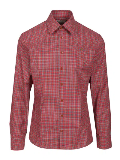 VIVIENNE WESTWOOD GHOST SHIRT SHIRTS RED