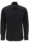 VIVIENNE WESTWOOD GHOST SHIRT WITH ORB EMBROIDERY