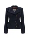 Vivienne Westwood Drunken Tailored Virgin Wool Jacket