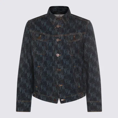 VIVIENNE WESTWOOD VIVIENNE WESTWOOD BLUE DENIM COTTON JACKET