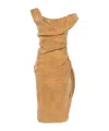 Vivienne Westwood Ginnie Pencil Maxi Dress In Nude