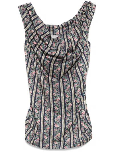 Vivienne Westwood Printed Blouse In Flower