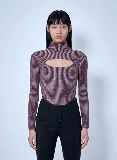 Vivienne Westwood Giulia Corset In Purple