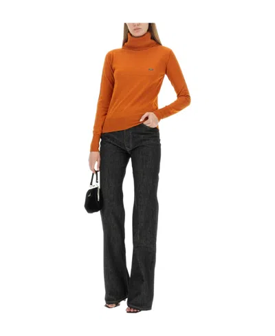 Vivienne Westwood Giulia Orb-embroidered Jumper In Black