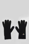 Vivienne Westwood Cashmere Gloves In Black