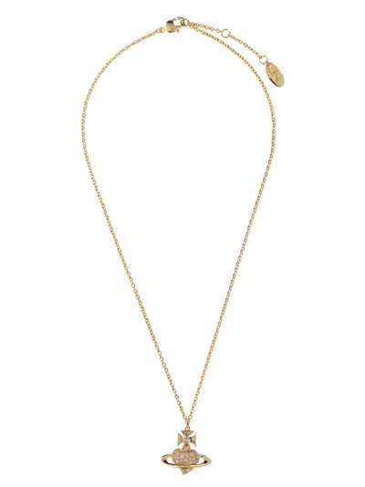 Vivienne Westwood Gold Agnatha Bas Relief Necklace