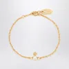 Vivienne Westwood Gold Balbina Bracelet With Pearl In Gold