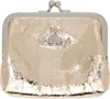 Shop Vivienne Westwood Gold Frame Coin Pouch In R401 Gold