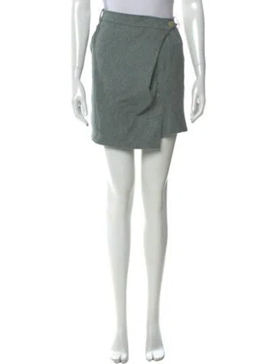 Pre-owned Vivienne Westwood Gold Label 2004 Mini Skirt W/ Tags In Blue