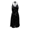 Vivienne Westwood Gold Label Faux Fur Halter Dress - '90s In Black