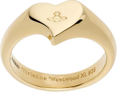 Vivienne Westwood Gold Marybelle Ring In Gold (925)