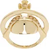 Vivienne Westwood Gold Solid Orb Ring In Ss25-r121
