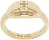 Vivienne Westwood Tilly Ring Gold Silver Unisex In R001 Gold