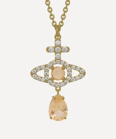 Vivienne Westwood Gold-tone Olympia Pendant Necklace