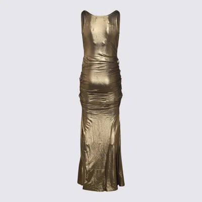 Vivienne Westwood Dresses In Gold