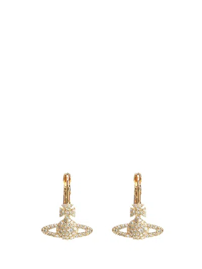 Vivienne Westwood Grace Bas Relief Earrings Jewelry Gold