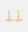 Vivienne Westwood Grace Bas Relief Embellished Earrings In Multicoloured