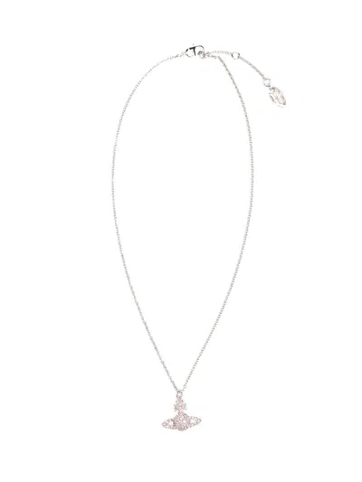 Vivienne Westwood Grace Bas Relief Pendant Jewelry Silver In Gold
