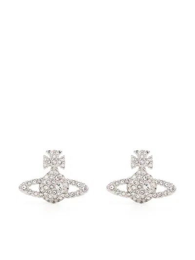 Vivienne Westwood Grace Bas Relief Stud Earrings Accessories