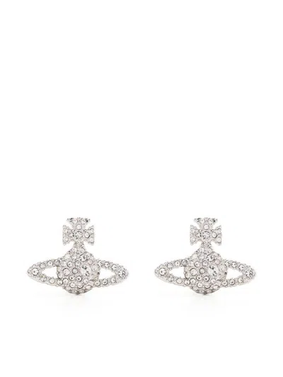 Vivienne Westwood Grace Bas Relief Stud Earrings Accessories