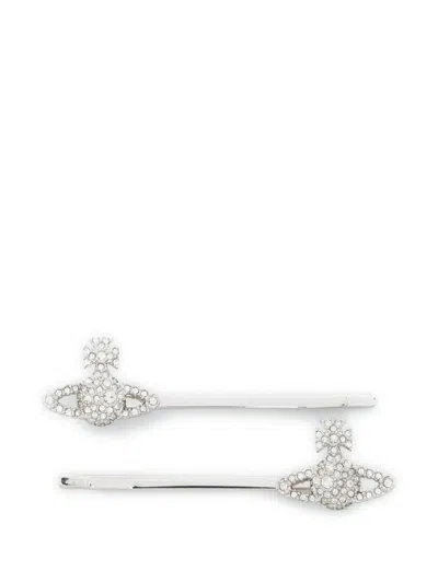 VIVIENNE WESTWOOD VIVIENNE WESTWOOD GRACE BOBBY HAIR PIN ACCESSORIES