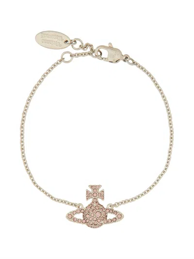 Vivienne Westwood Grace" Bracelet In Brown