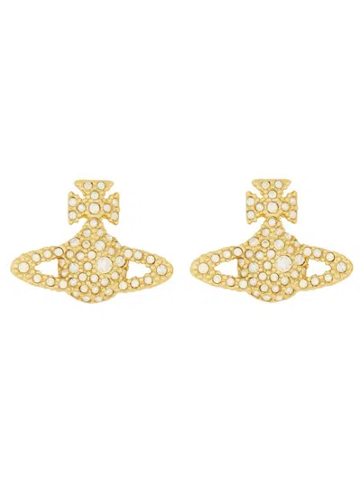Vivienne Westwood Grace" Earrings In Gold