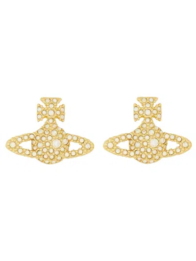 Vivienne Westwood Grace" Earrings In Gold