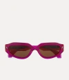 Vivienne Westwood Grace Sunglasses Red Acetate Women In Red
