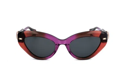 Vivienne Westwood Gradient Effect Cat Eye Sunglasses In Multi