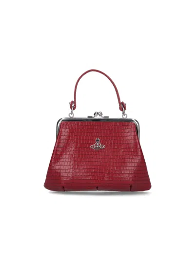 Vivienne Westwood Granny Frame Bag In Red