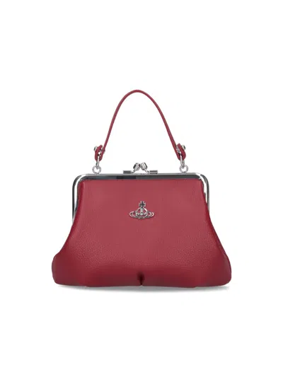 Vivienne Westwood Granny Frame Bag In Red