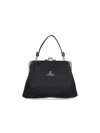 Vivienne Westwood Logo Plaque Chained Tote Bag In Black