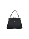 Vivienne Westwood Logo Plaque Chained Tote Bag In Black