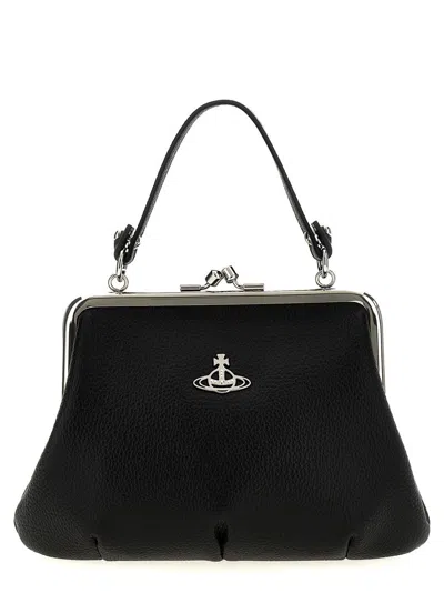 Vivienne Westwood Granny Frame Handbag In Black