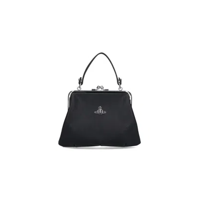 Vivienne Westwood Granny Frame Handbag In Black